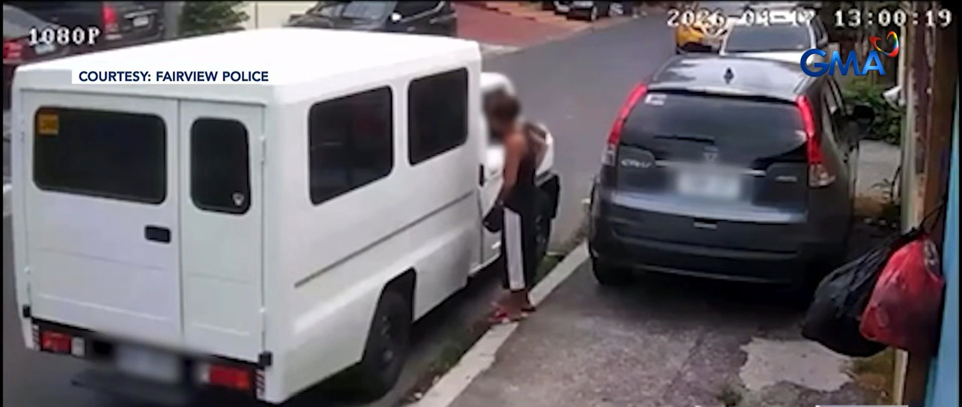 17-anyos na lalaki na nagtangkang nakawan ang nakaparadang utility van sa QC, huli
