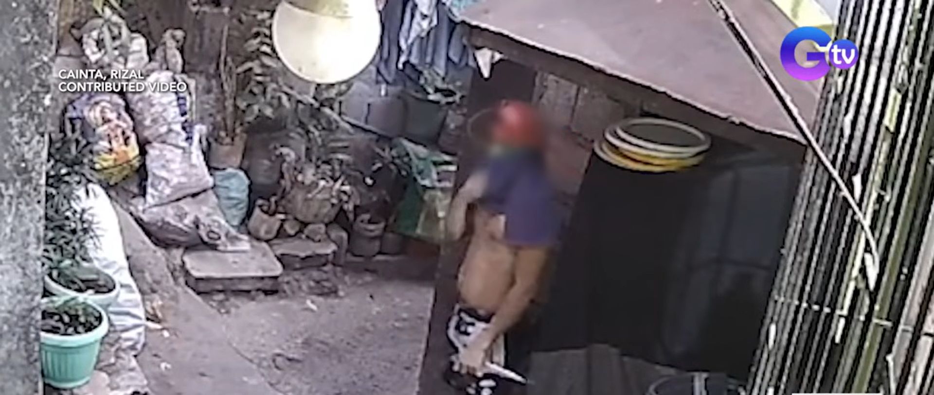 Lalaki, tila nag-sign of the cross pa bago mangholdap ng Indian national sa Cainta, Rizal