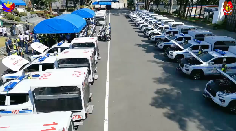 PNP unveils over 5,000 newly procured equipment, vehicles