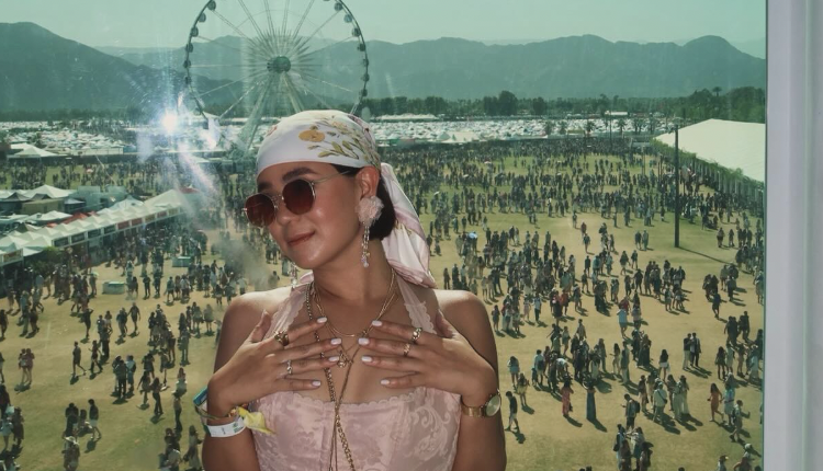 Mikee Quintos attends first Coachella