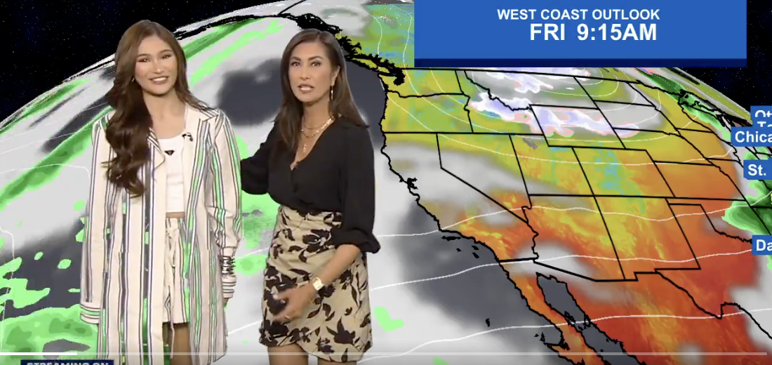 BINI Jhoanna makes surprise appearance as weather presenter on 'Good Day LA"