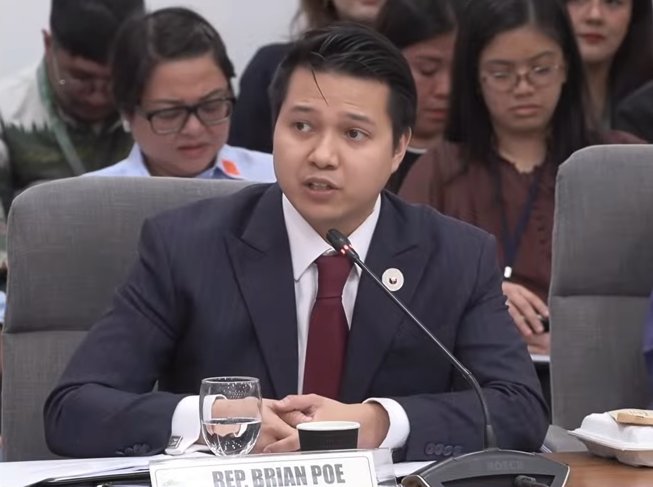 Brian Poe spurns pop culture references in impeachment proceedings
