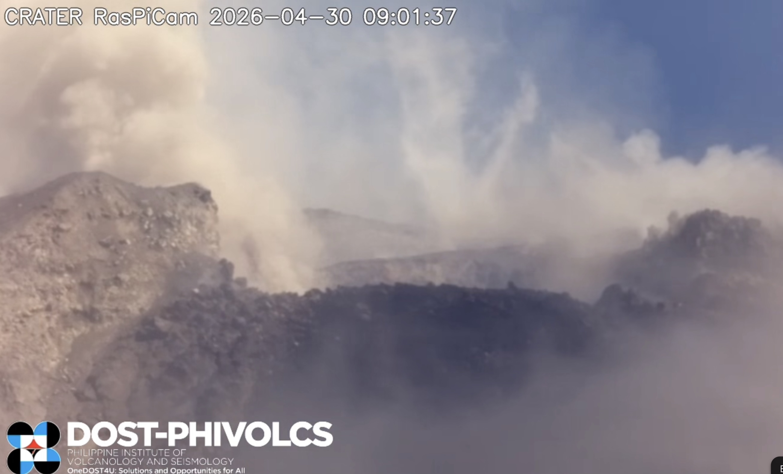 LOOK: Lava effusion, strombolian activity at Mayon as effusive eruption reach 115th day 