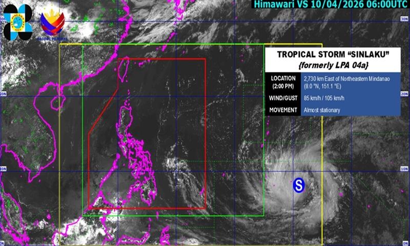 Tropical storm remains active outside PAR – PAGASA