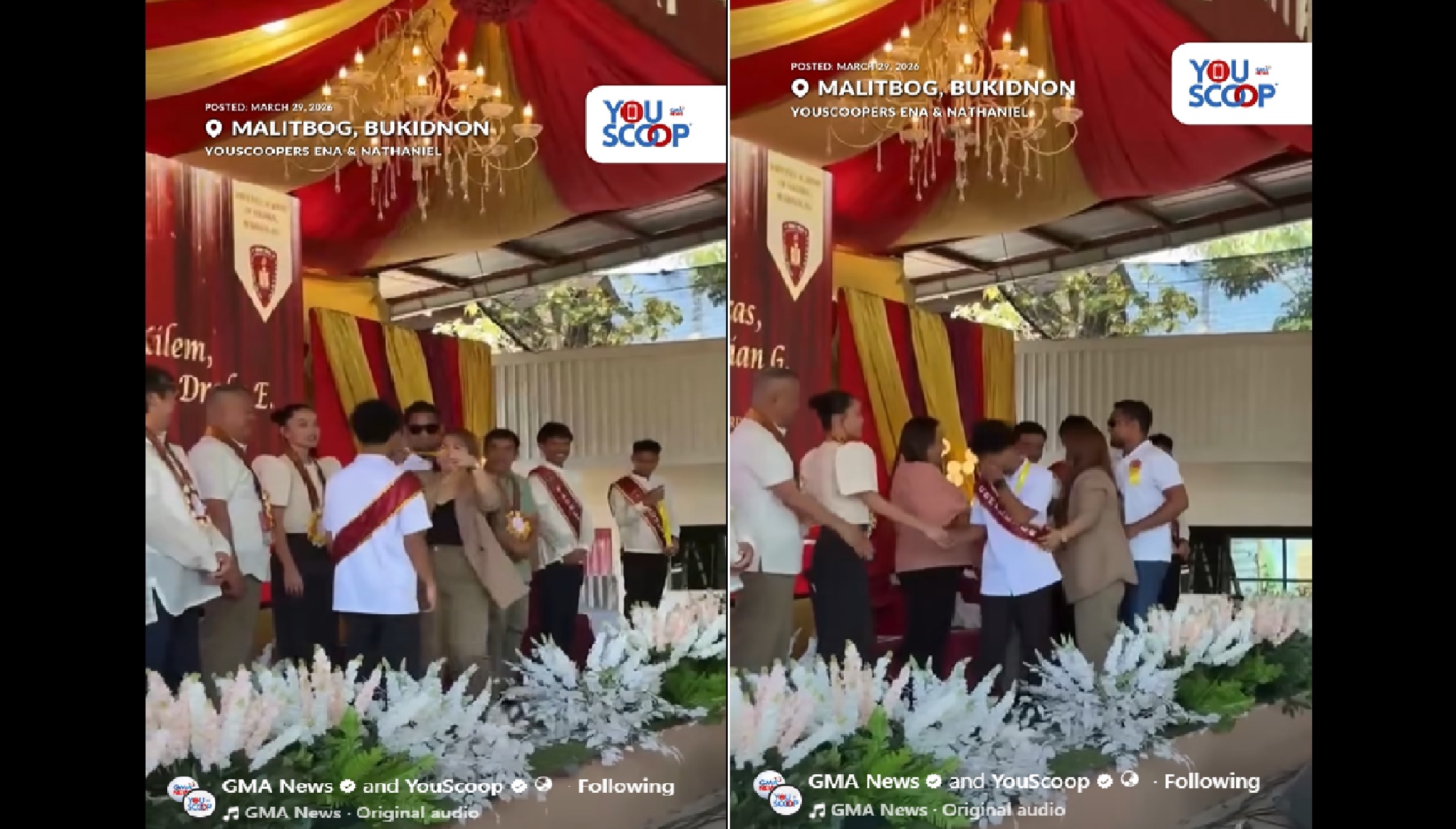 OFW na ina, humabol sa graduation ng anak sa Bukidnon