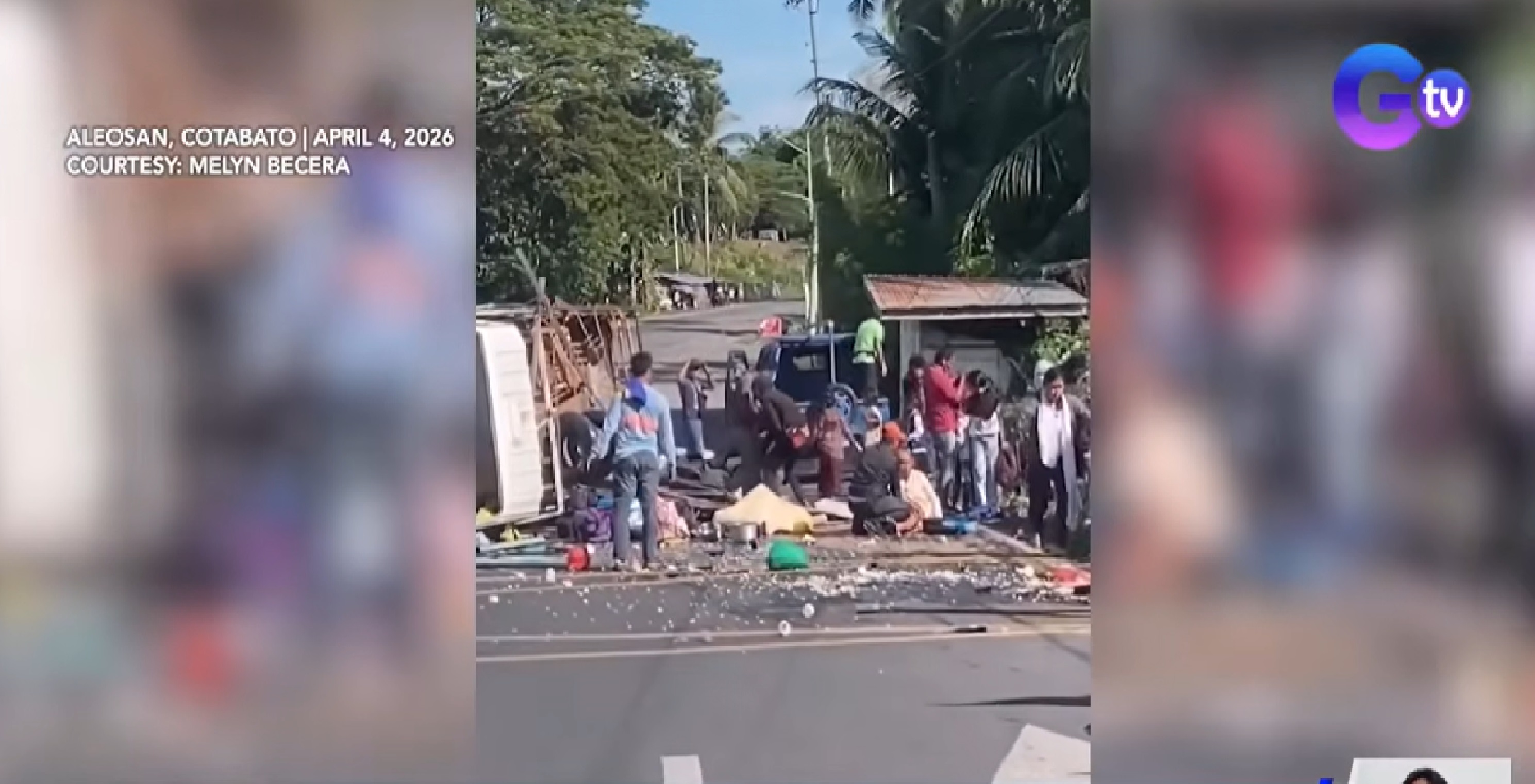 Truck na may mga pasahero, naaksidente sa Cotabato; 4 patay, 29 sugatan