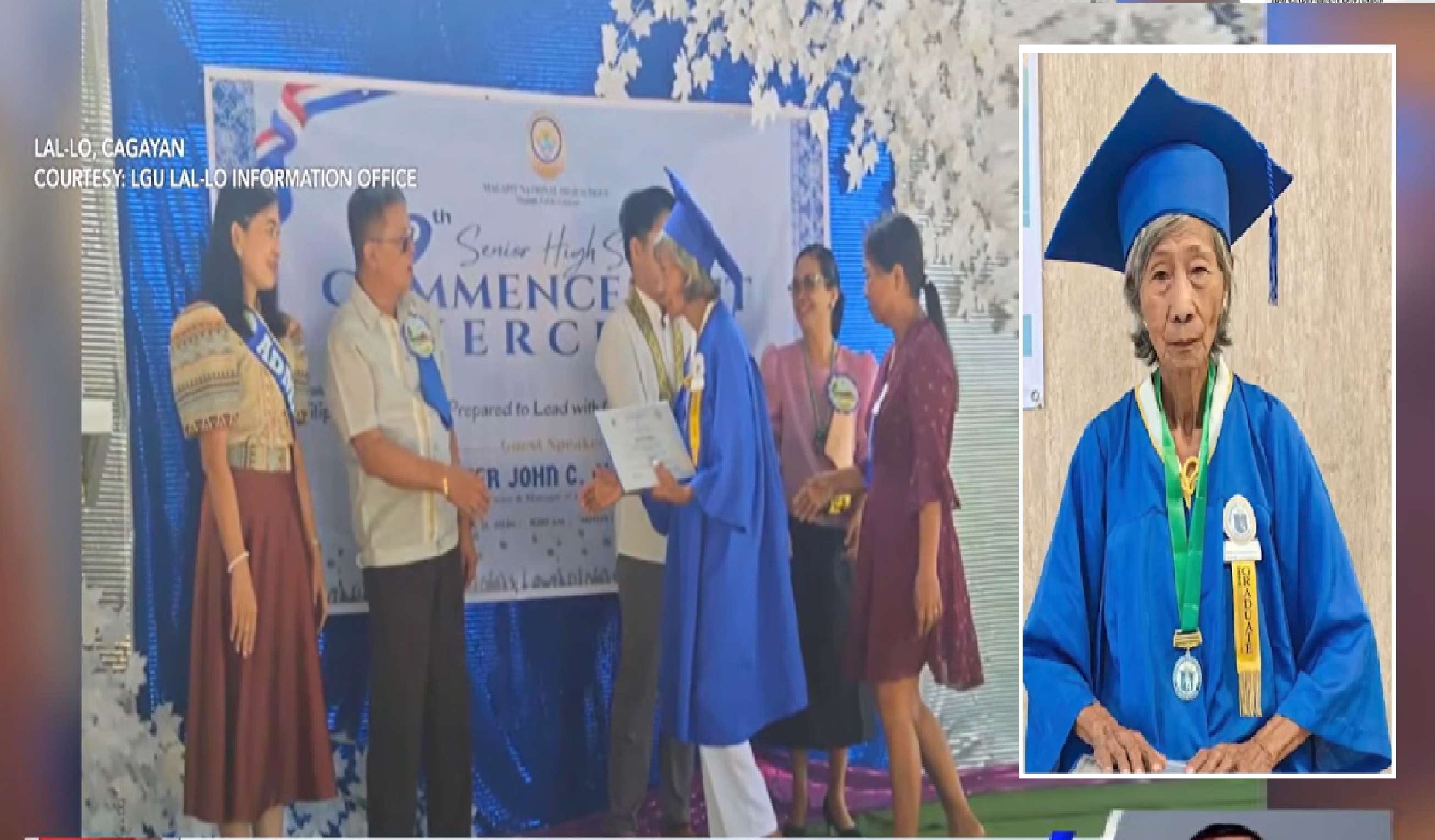 78-anyos na lola, nagtapos ng senior high school sa Cagayan