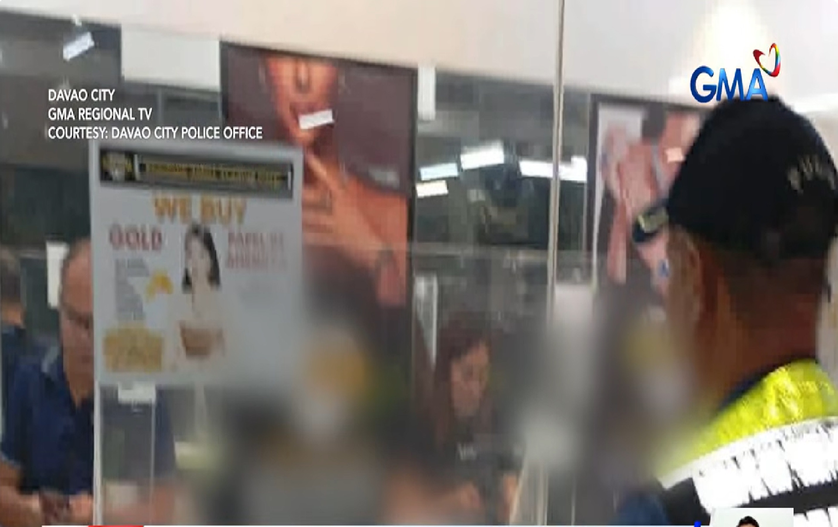 Jewelry store sa loob ng mall sa Davao, hinoldap