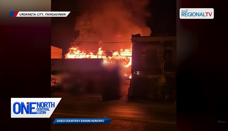6 na miyembro ng pamilya, patay sa sunog sa Urdaneta, Pangasinan