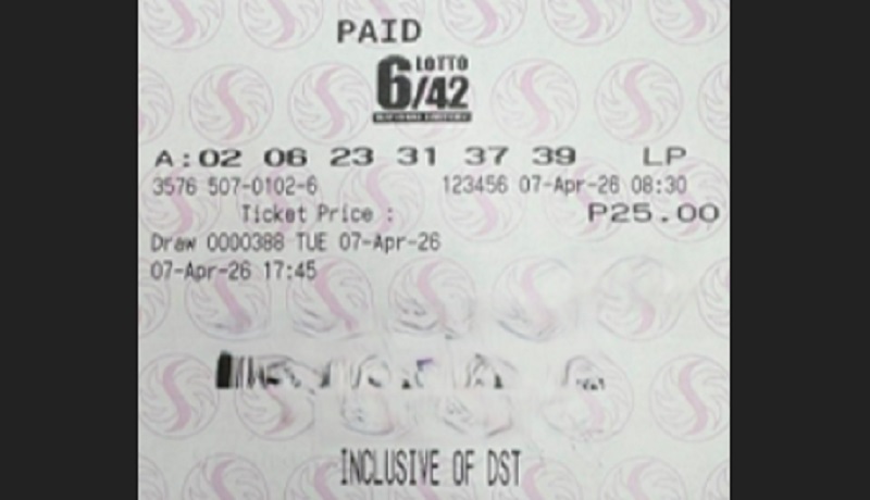 Ginang na tumaya ng P25 sa Lotto 6/42, pumaldo ng P10-milyon nang maka-jackpot