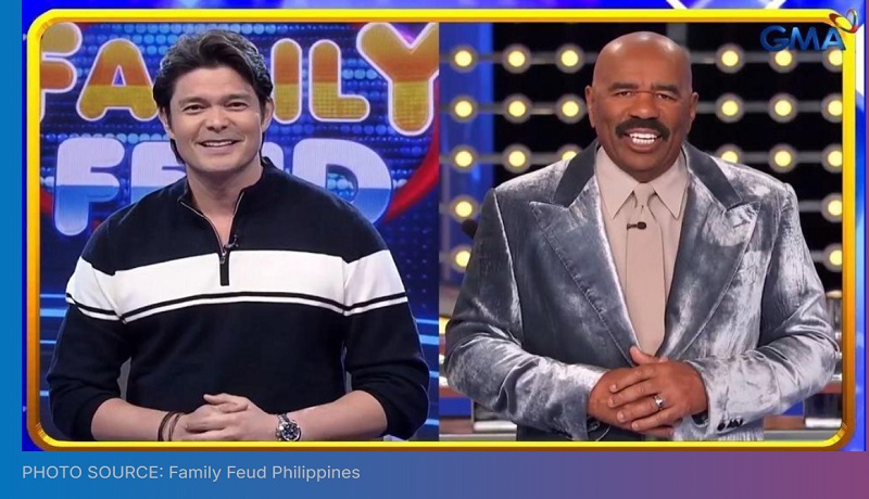 Steve Harvey, may paalala kay Dingdong Dantes kapag naglaro sa 'Family Feud US'