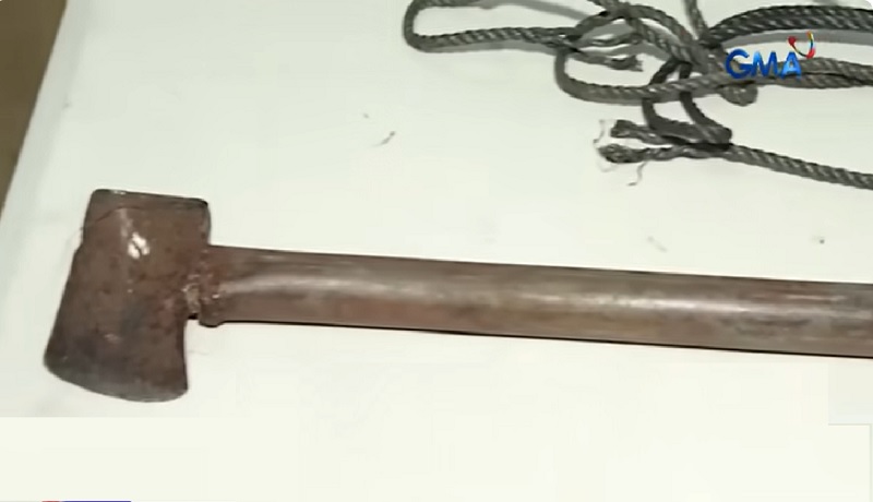 Misis, pinatay umano ng mister gamit ang palakol; suspek, patay na rin nang matagpuan