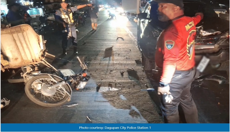 1 binatilyo, patay at 7 ang sugatan sa karambola ng 3 sasakyan sa Dagupan City 