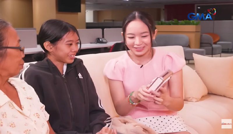 Caprice Cayetano, nakilala at niregaluhan ang fan na may severe dextroscoliosis na mula sa Leyte