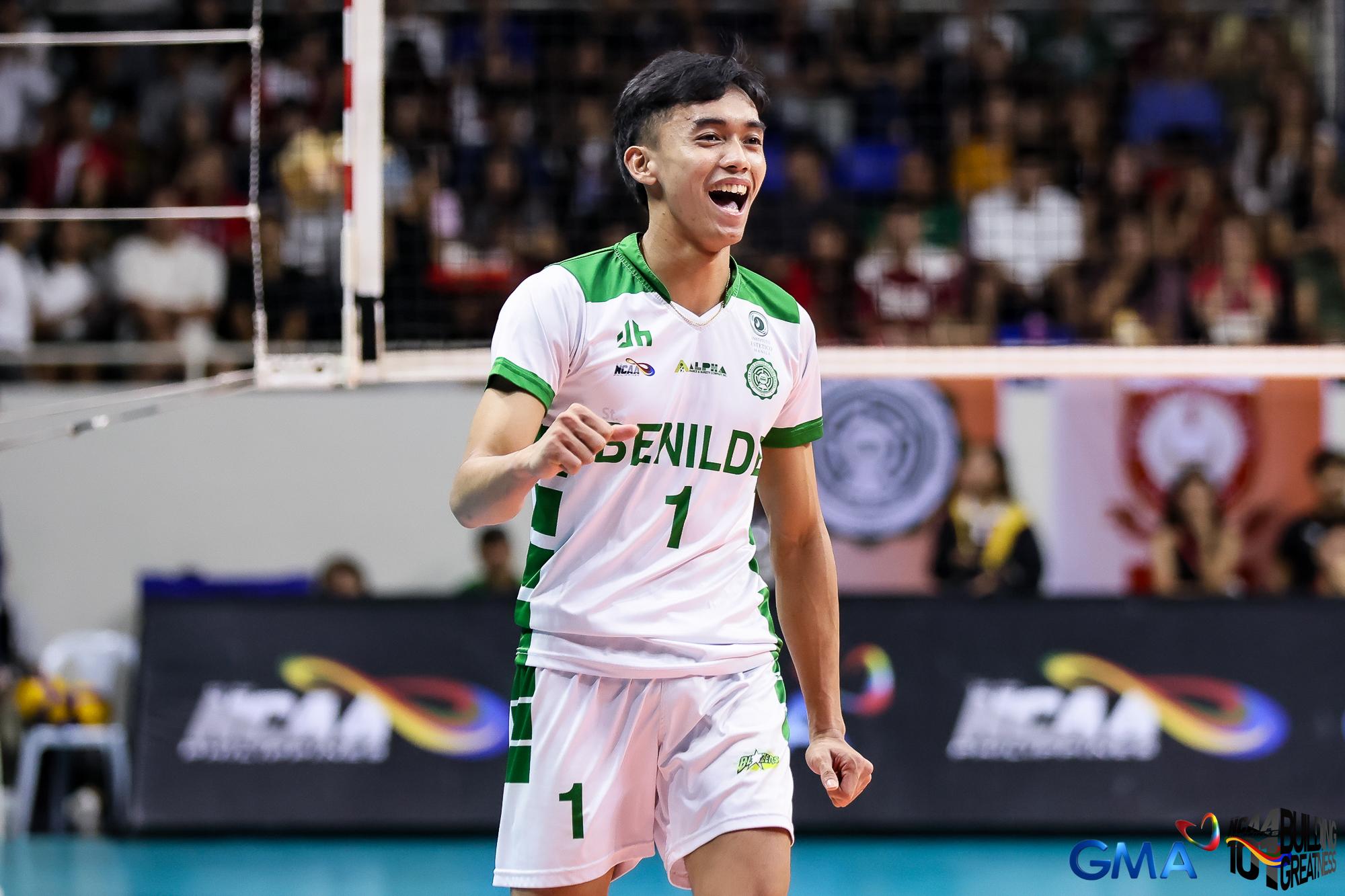 NCAA: Betco or Bitco? Benilde's star spiker shares story behind his surname