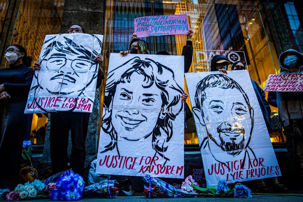 Vigil held in New York for Fil-Am victims of Negros Occidental clash