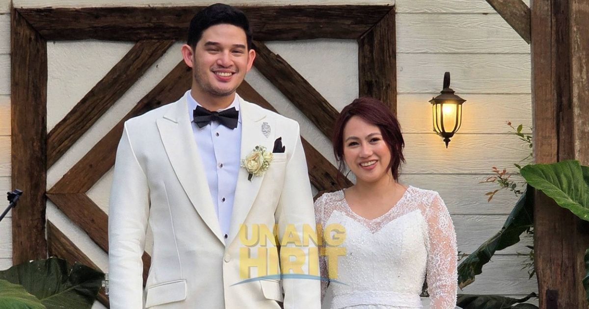 Anjo Pertierra and Eunice Jorge are married!