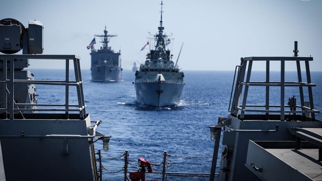 Warships from 5 navies hold maritime drills in West Philippine Sea