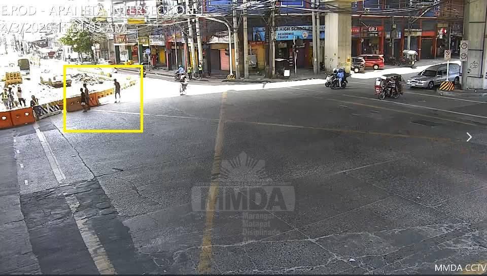 Man caught stealing traffic light cable wires in QC