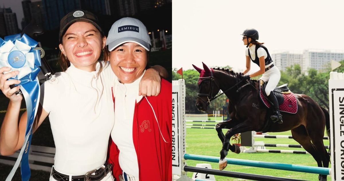 Caitlyn Stave shows off riding skills in Manila Polo Club Annual Horse Show