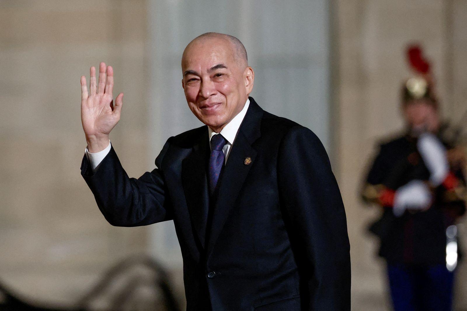 Cambodia's king undergoing treatment for prostate cancer