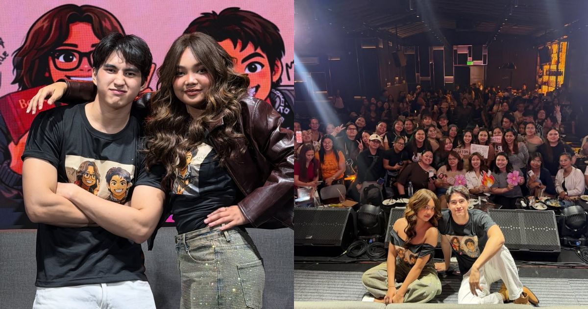 Anton Vinzon, Carmelle Collado spend time with CarTon supporters in fan meet