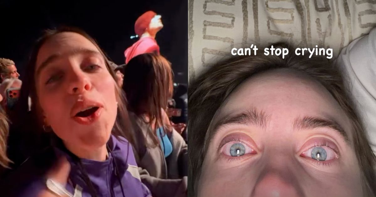 Billie Eilish still 'can't stop crying' after joining Justin Bieber at Coachella
