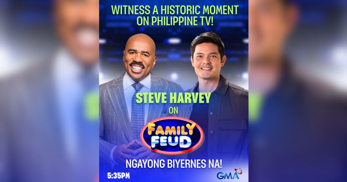 Steve Harvey is going to be on 'Family Feud' this Friday!