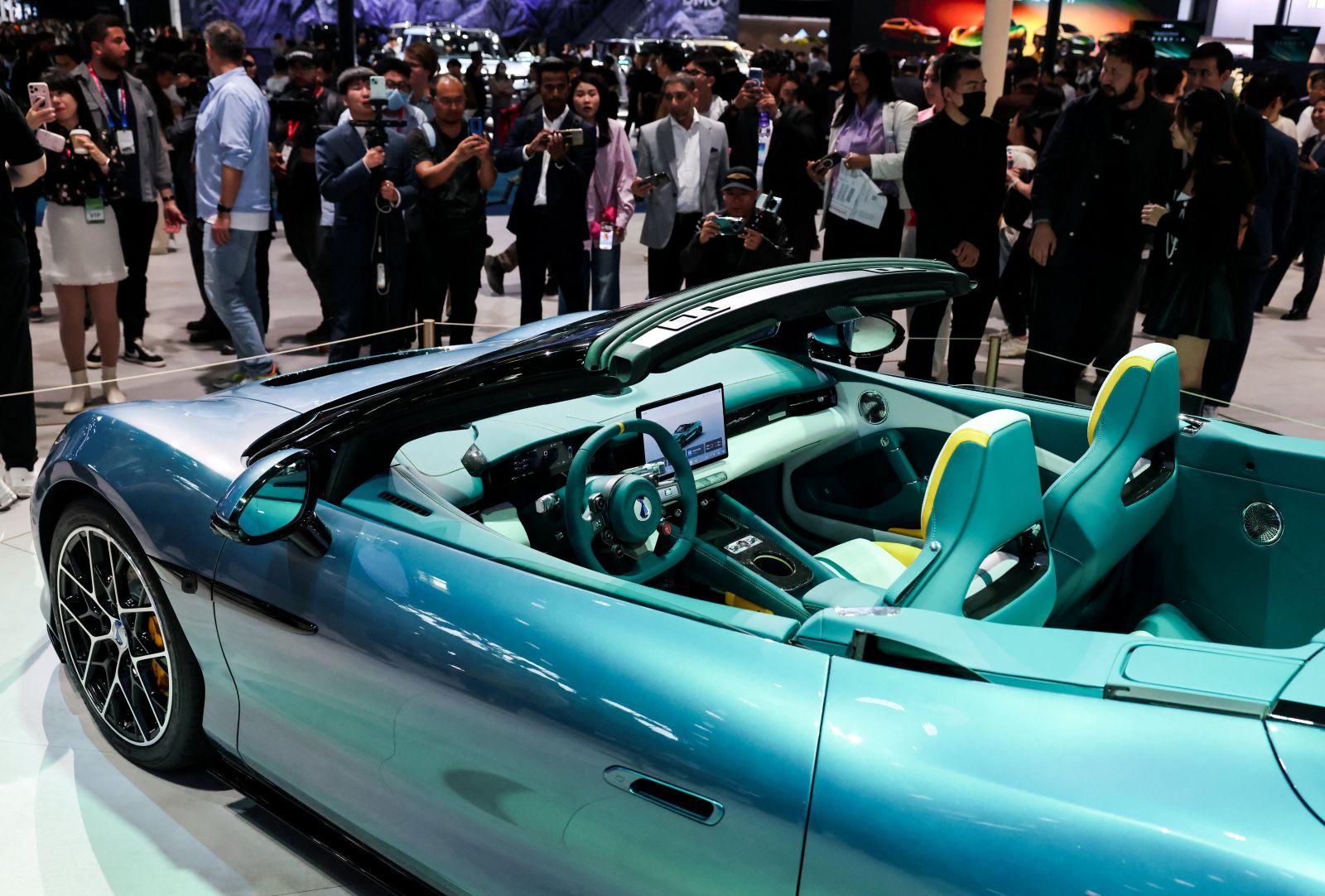 After call from Beijing, China's auto industry races to embed AI in just about everything