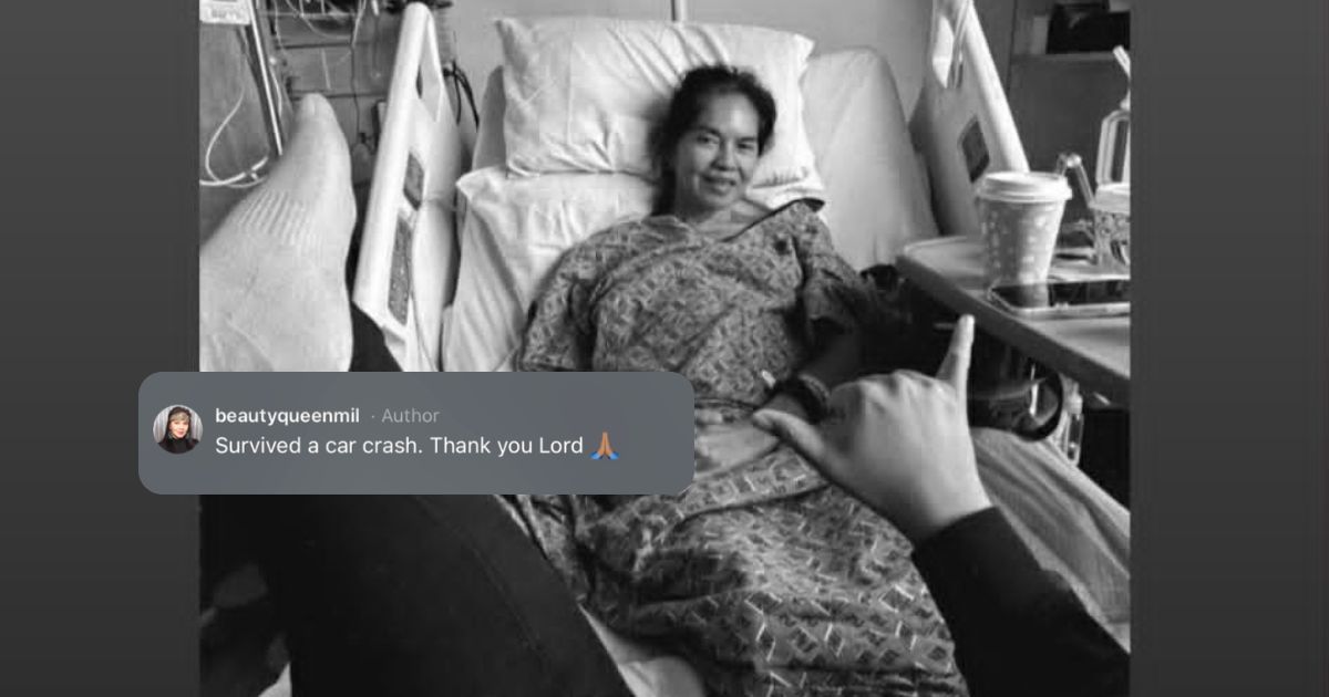 Maria Isabel Lopez recovering following car crash