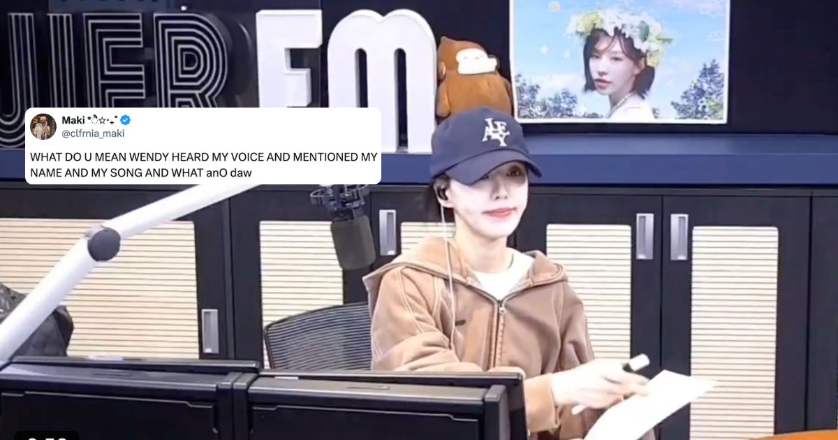 Maki"s song 'Turning Green" played by Red Velvet"s Wendy on radio show