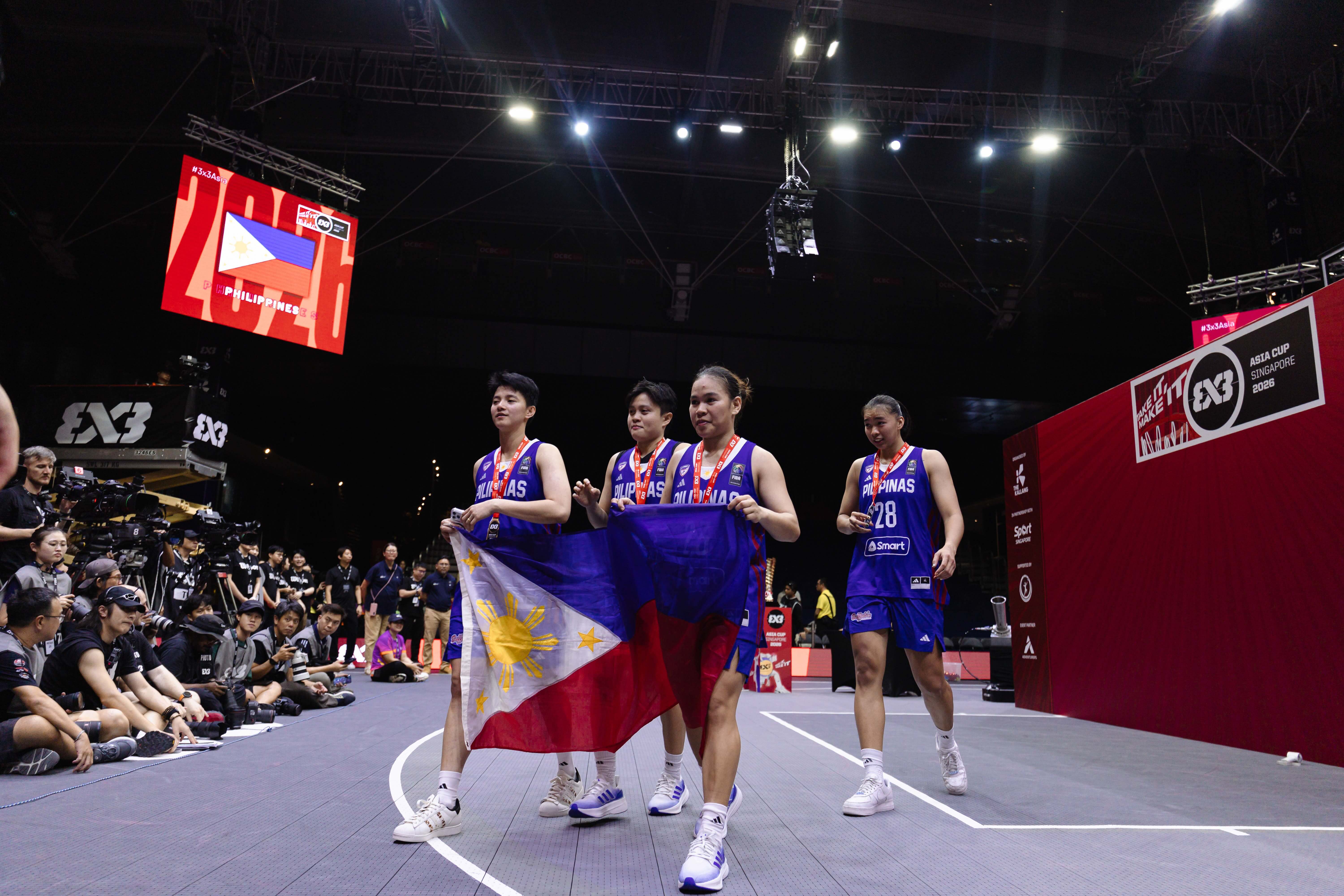 Gilas Pilipinas 3x3 Women claim historic silver at FIBA 3x3 Asia Cup