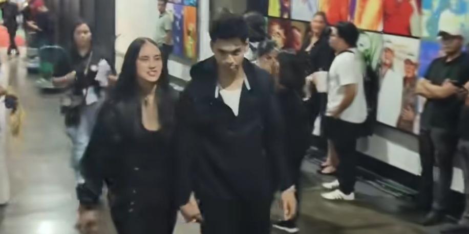 Juliana Gomez, Ricci Rivero spotted holding hands anew at PBA game