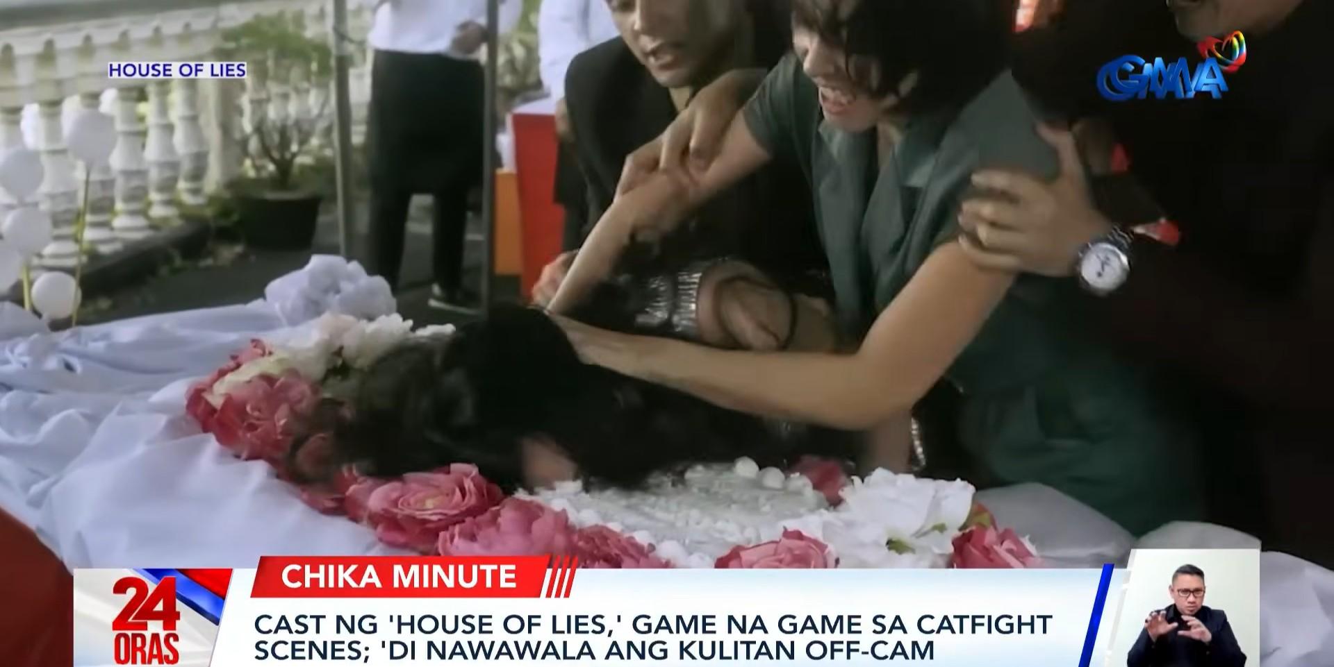 Kris Bernal, Beauty Gonzalez game for catfight scenes in 'House of Lies'