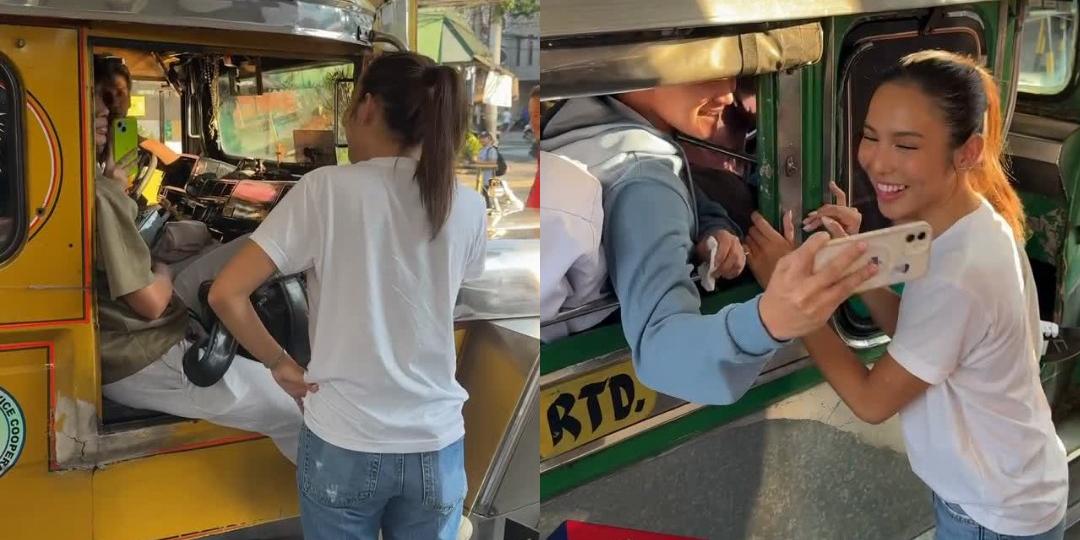 Kyline Alcantara helps motorcycle, tricycle, jeepney drivers amid fuel hikes