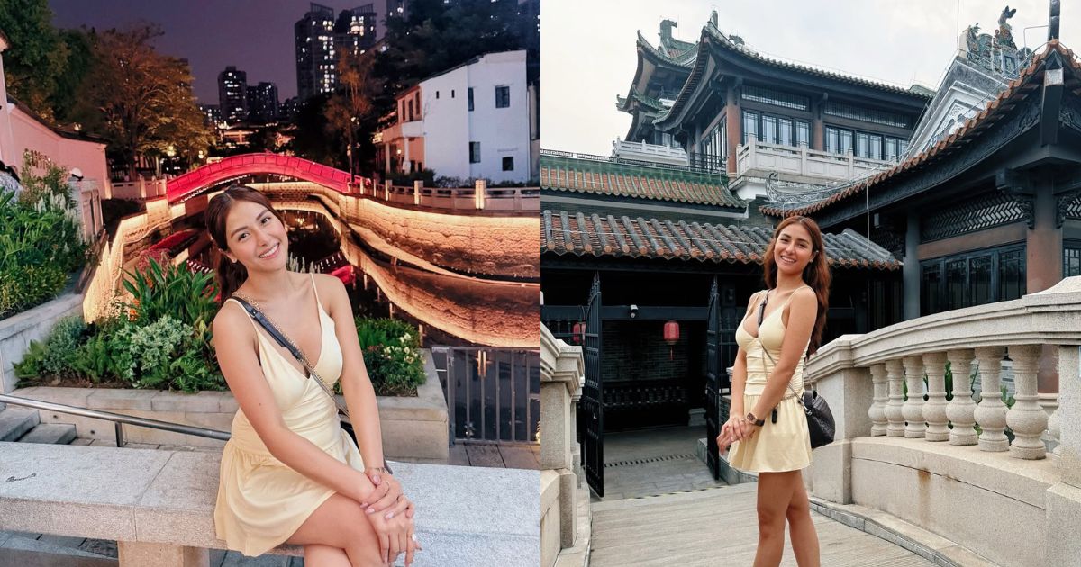 Sanya Lopez explores China with special someone