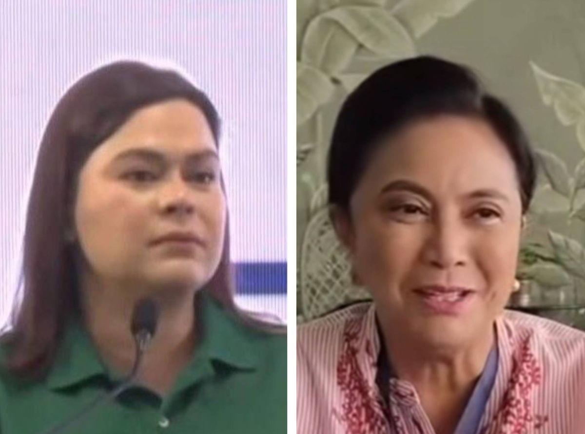 Vice President Sara Duterte and Naga City Mayor Leni Robredo