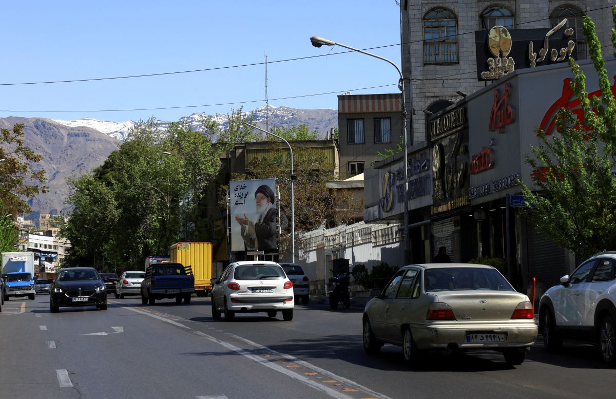 Tehran, Iran during the two-week ceasefire with the US