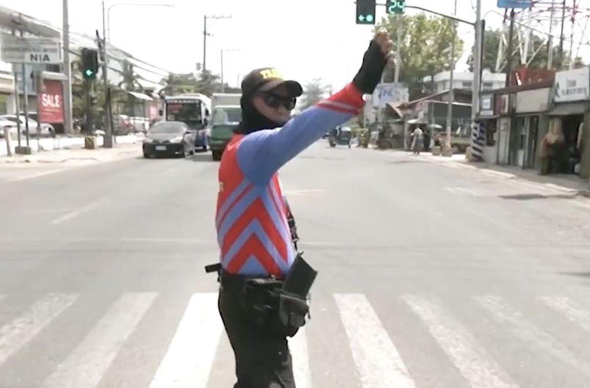 Iloilo implements heat stroke break among traffic enforcers