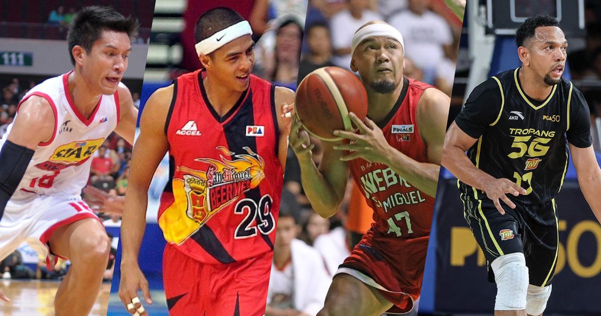 PBA: Who are the players with 10,000 points or more in their careers?
