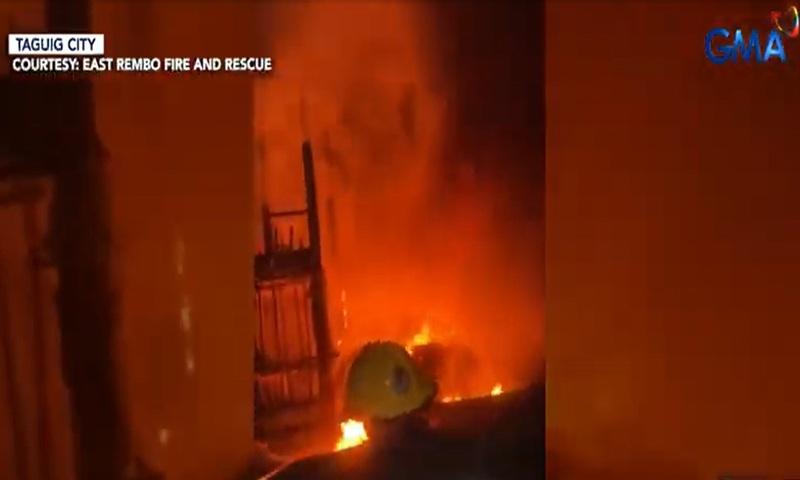 11 families affected by Barangay Bagumbayan, Taguig fire