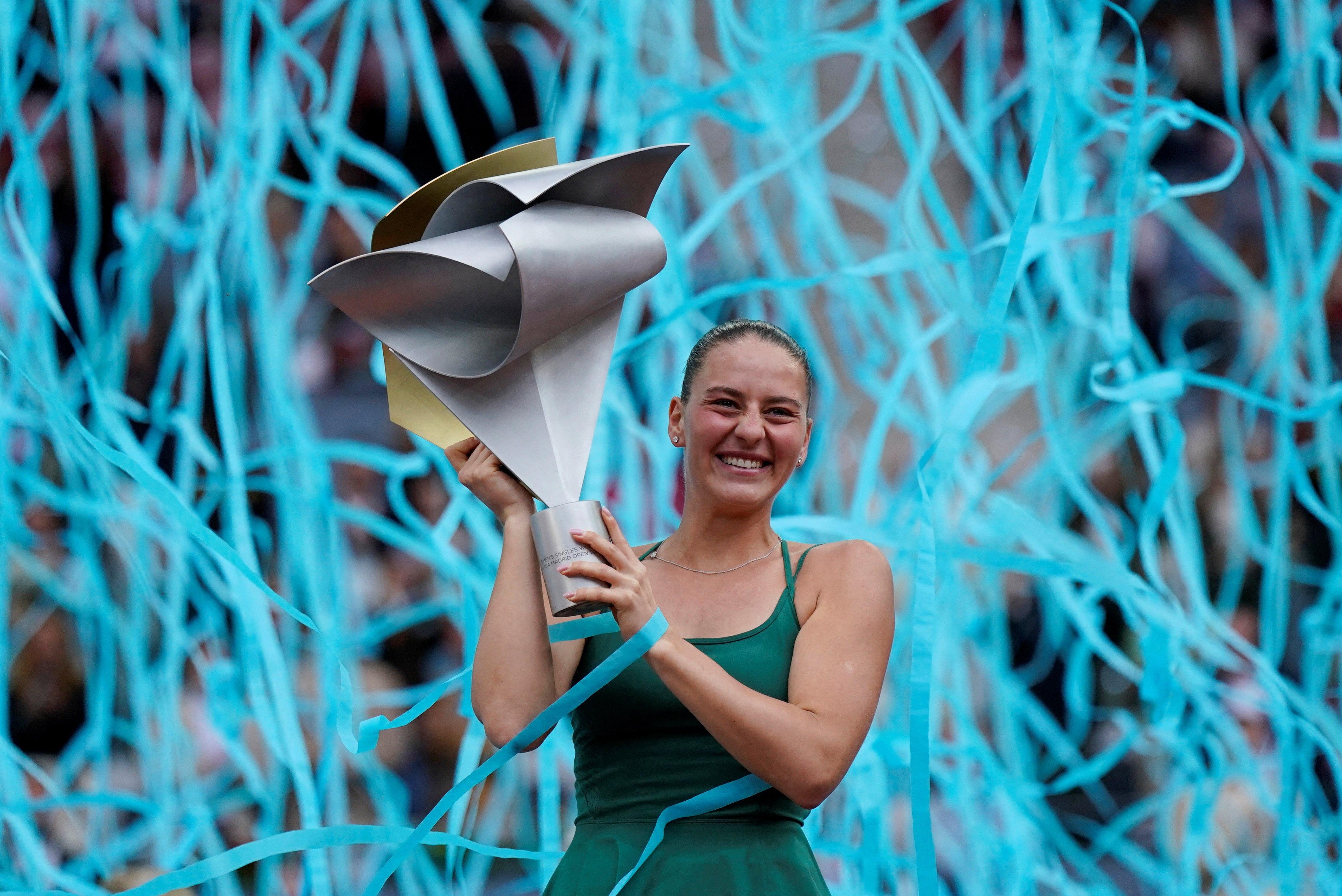 Marta Kostyuk bests Mirra Andreeva in Madrid Open for back-to-back titles