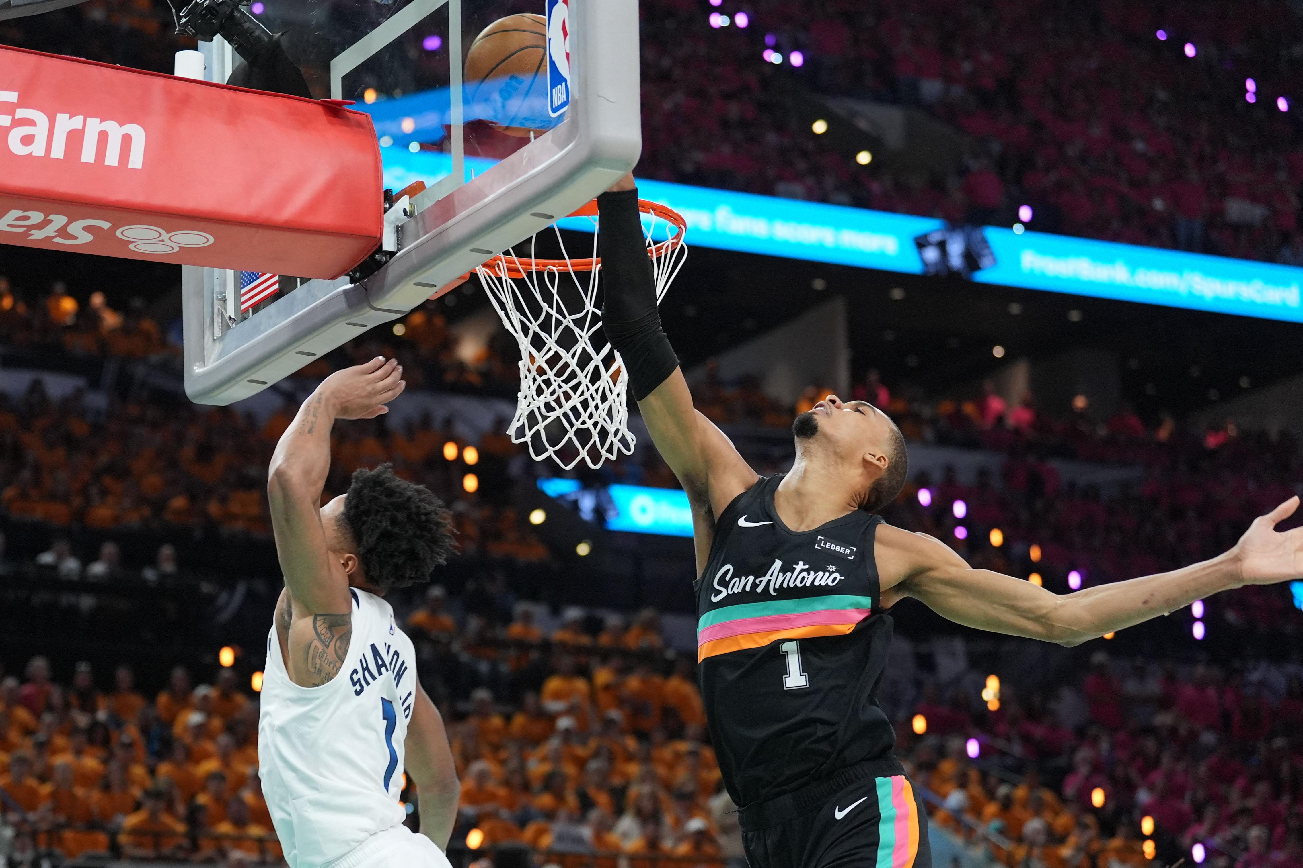 NBA: Victor Wembanyama of the San Antonio Spurs