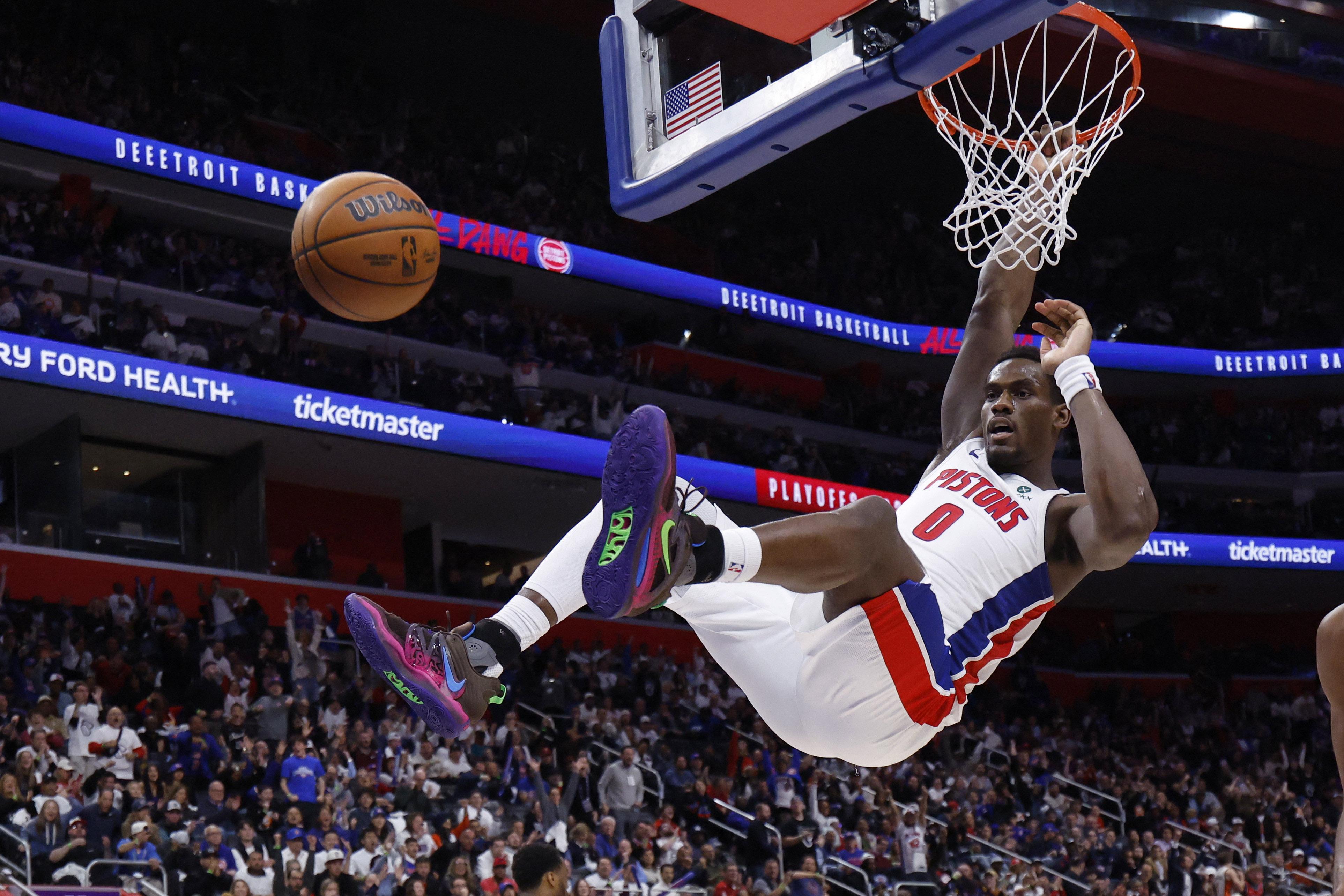NBA: Jalen Duren of the Detroit Pistons