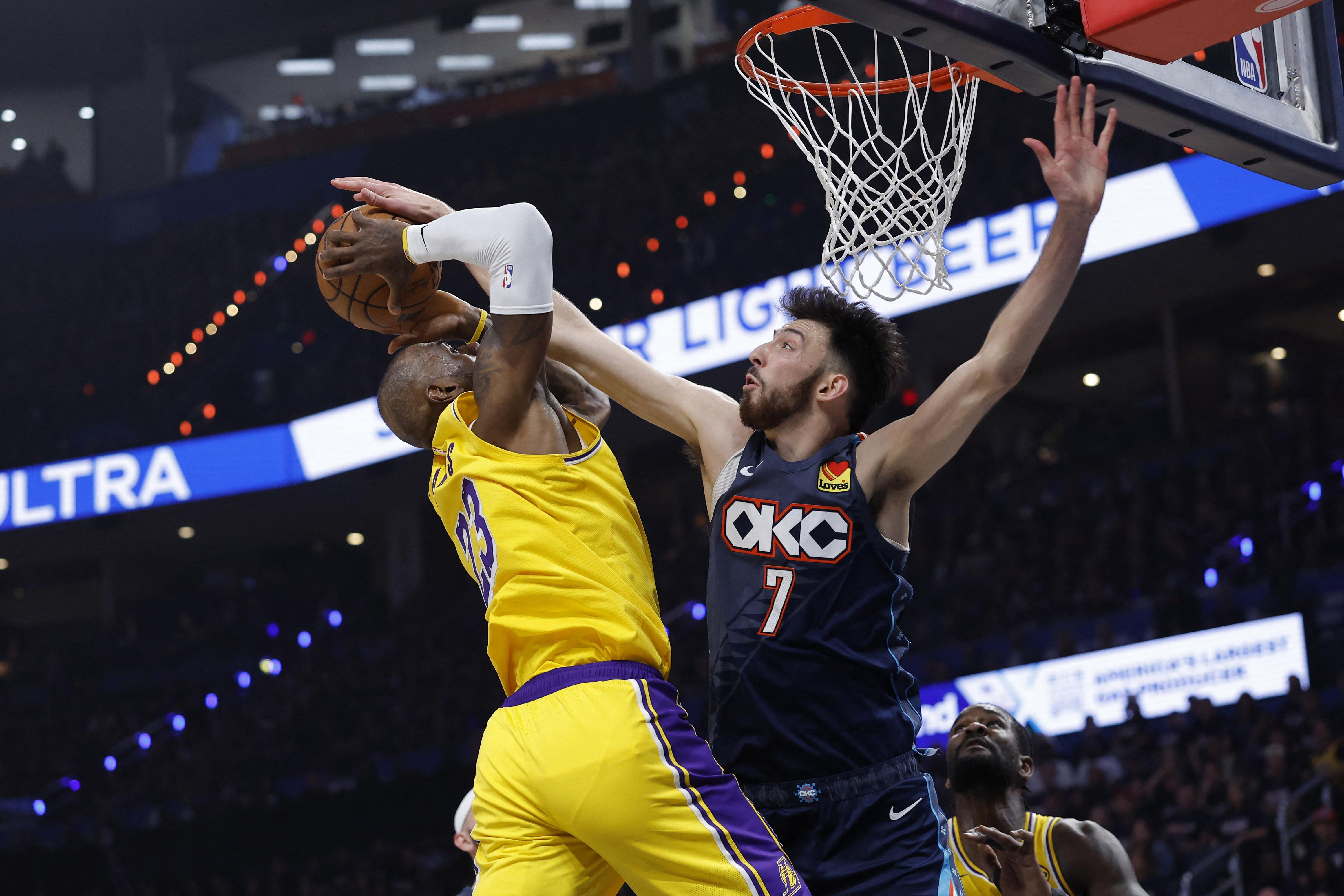 NBA: Chet Holmgren of the Oklahoma City Thunder