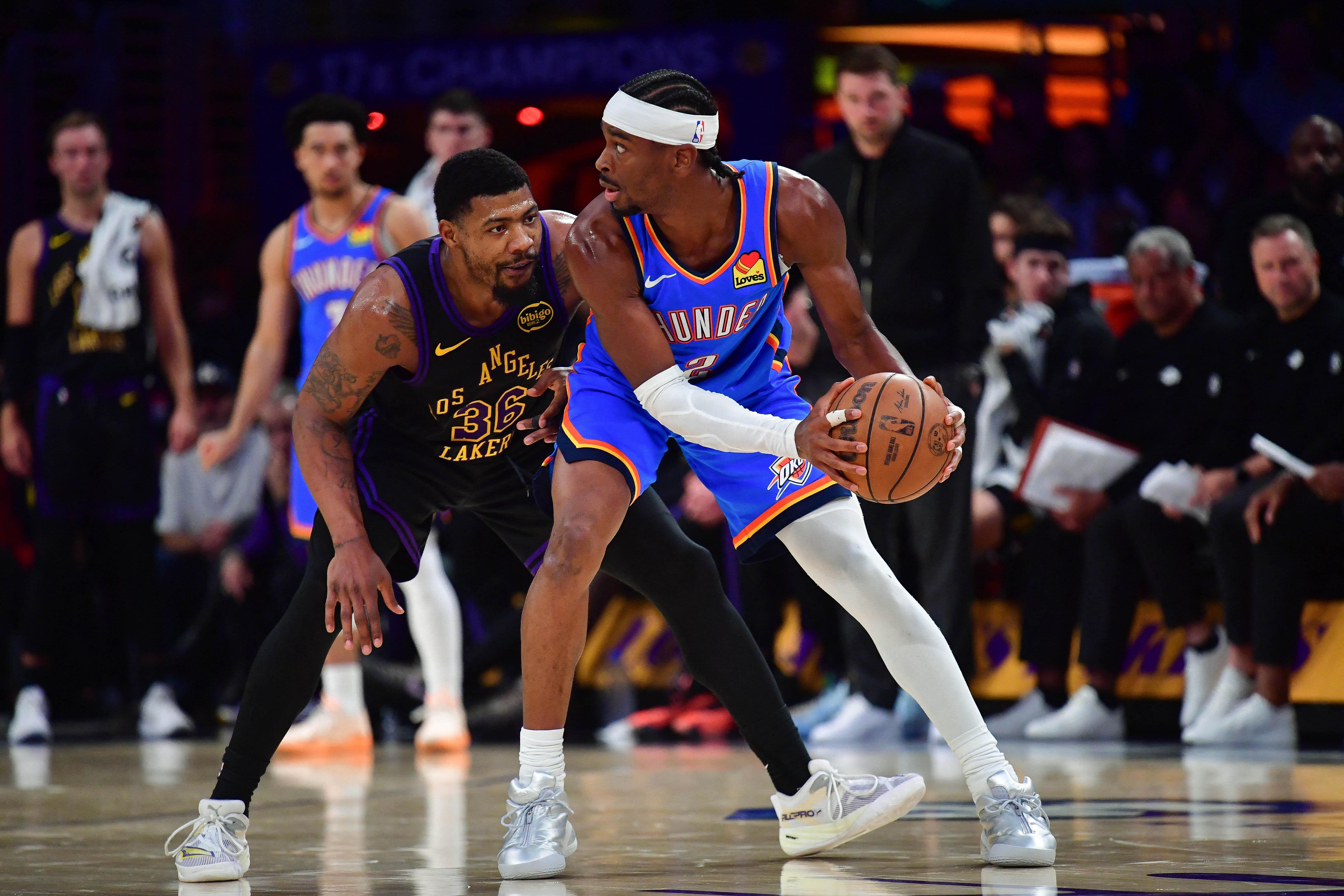 NBA: Shai Gilgeous-Alexander of the Oklahoma City Thunder
