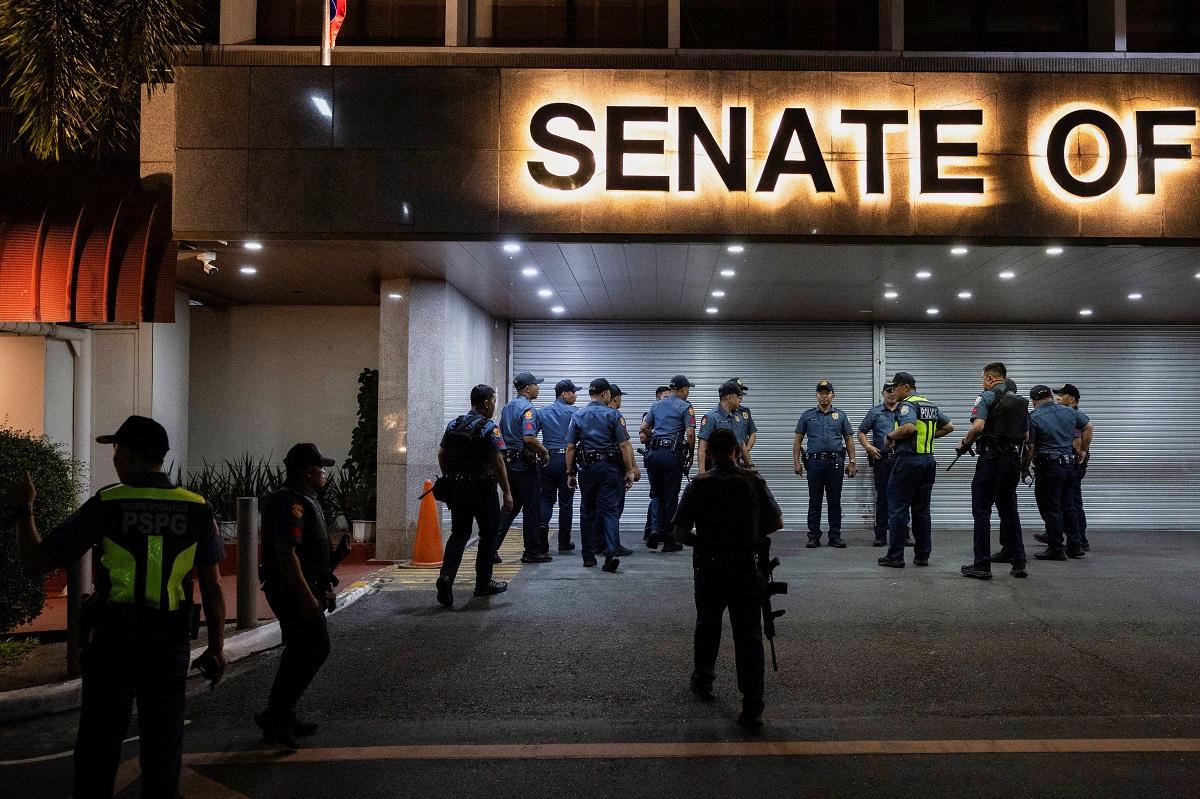 The Philippine National Police (PNP) said investigators are looking into whether the alleged gunshot incident at the Senate on Wednesday night was 