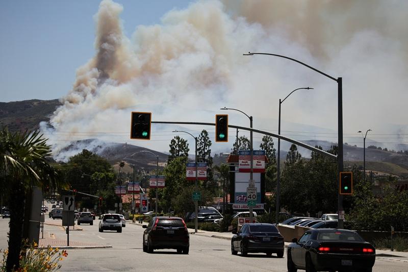 A wildfire known as the Sandy Fire | Photos | GMA News Online