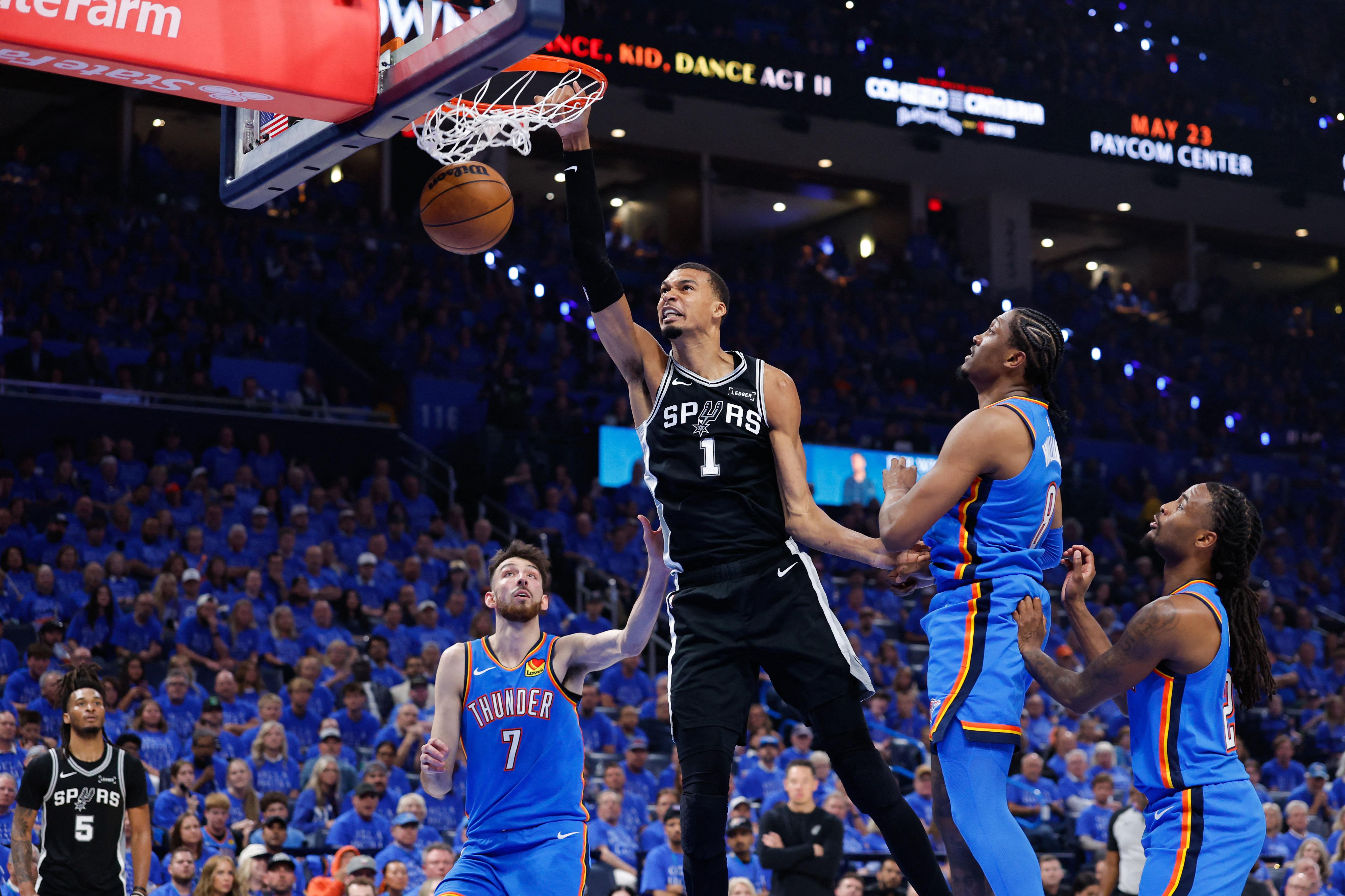 NBA: Victor Wembanyama of the San Antonio Spurs
