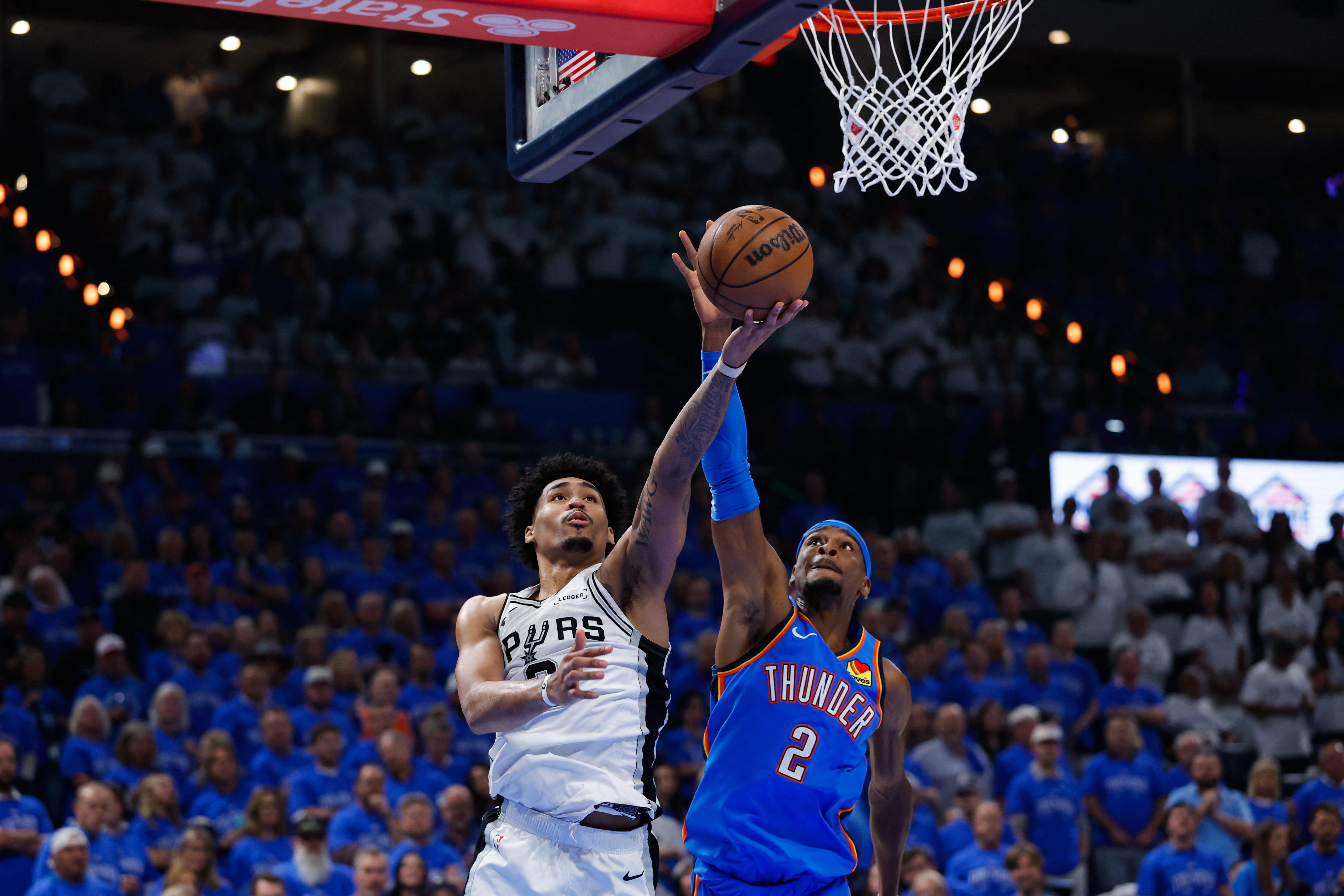 NBA scores today: Thunder vs Spurs, Western Conference Finals, Game 2